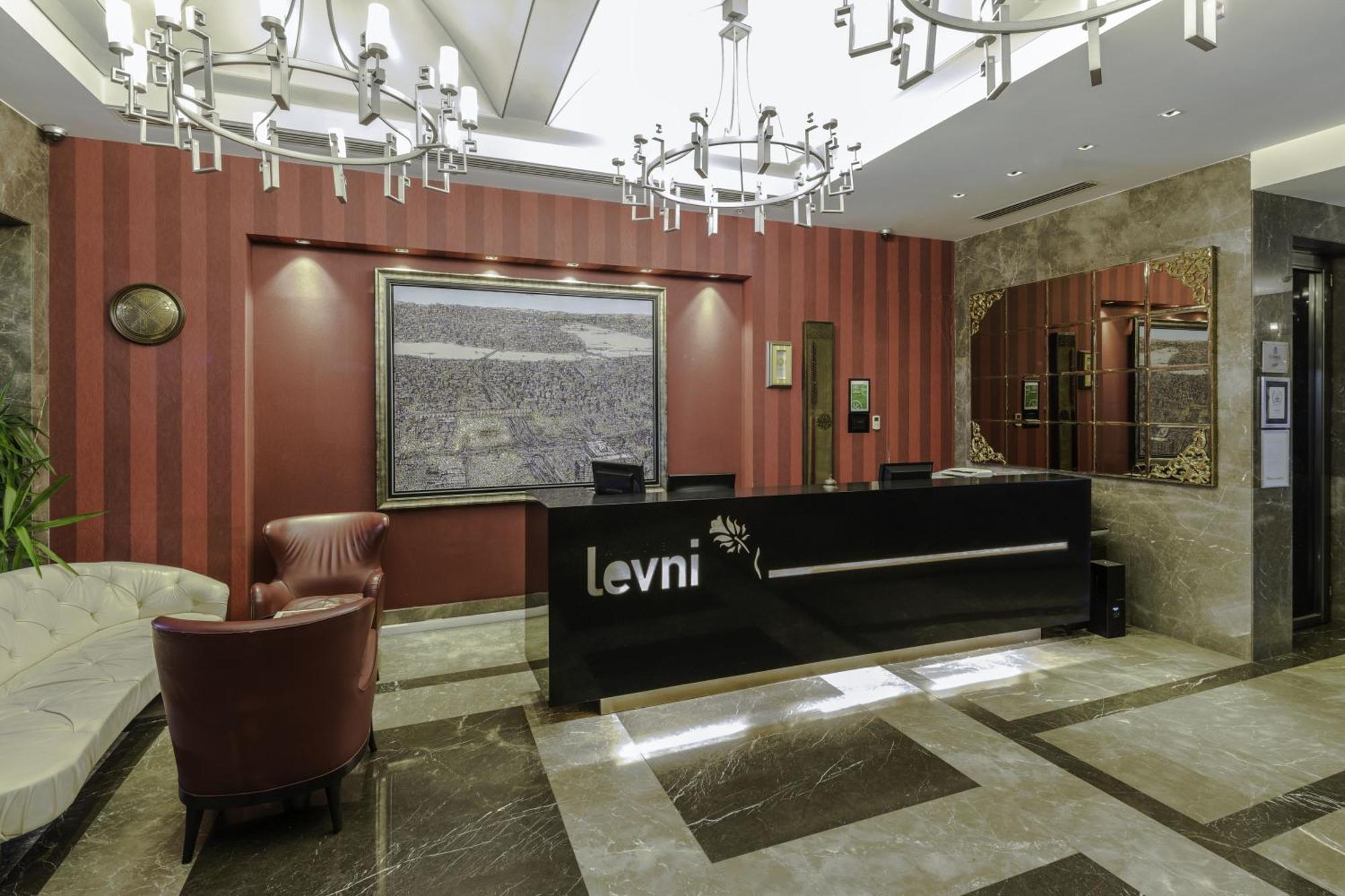 勒弗尼酒店及spa - 特殊类别 伊斯坦布尔 外观 照片 The lobby of the Levni Center